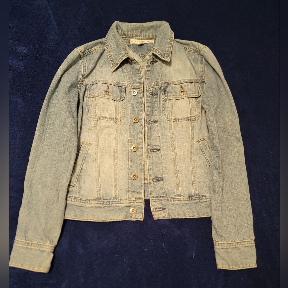 Tommy Hilfiger Ladies Light Blue Jeans Jacket